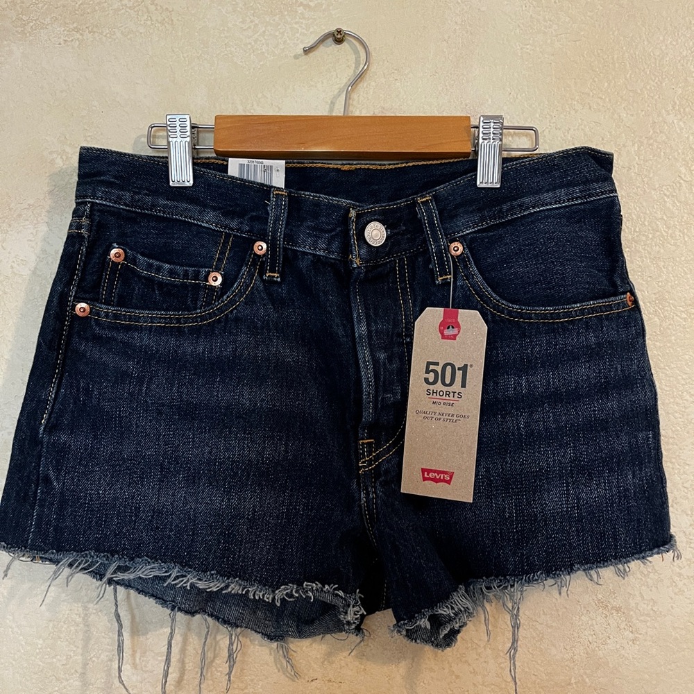 Levi’s Jean 501 Shorts Mid Rise